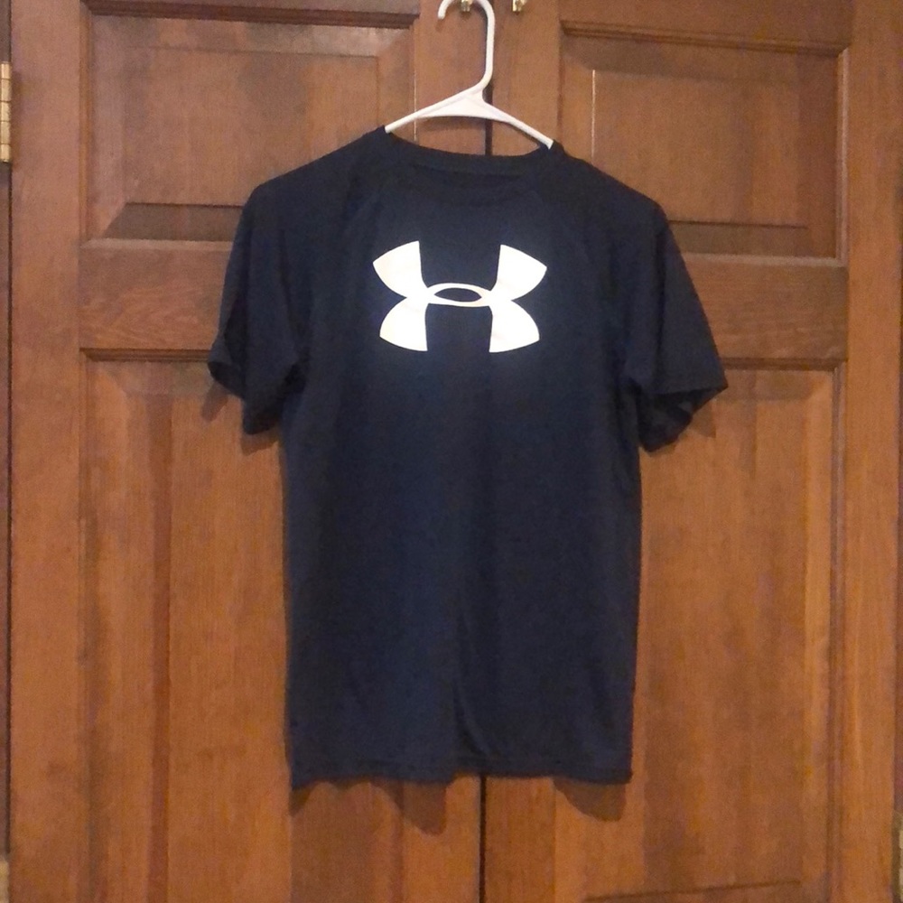 Blue YLg Under Armour dri fit